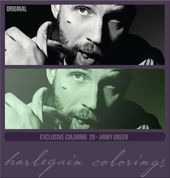 EXCLUSIVE COLORING #029  [ARMY GREEN]
