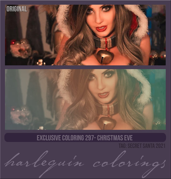 EXCLUSIVE COLORING #297 [CHRISTMAS EVE]
(TAG SECRET SANTA 2021)
