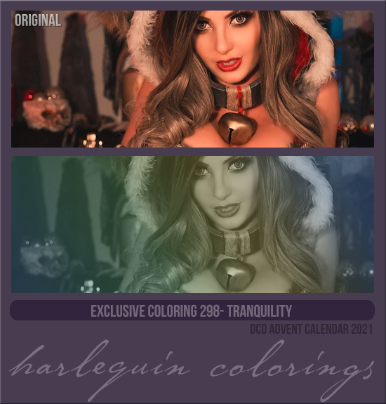 EXCLUSIVE COLORING #298 [TRANQULITY]
(ADVENT CALENDAR: 2021)
