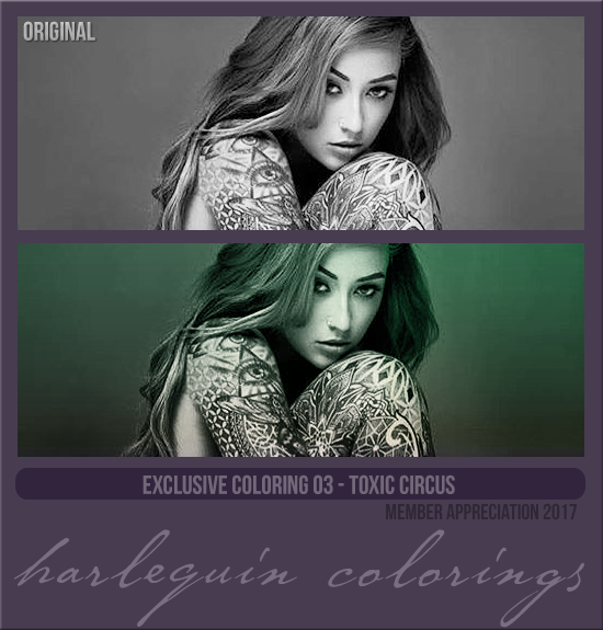 EXCLUSIVE COLORING #003  [TOXIC CIRCUS]
