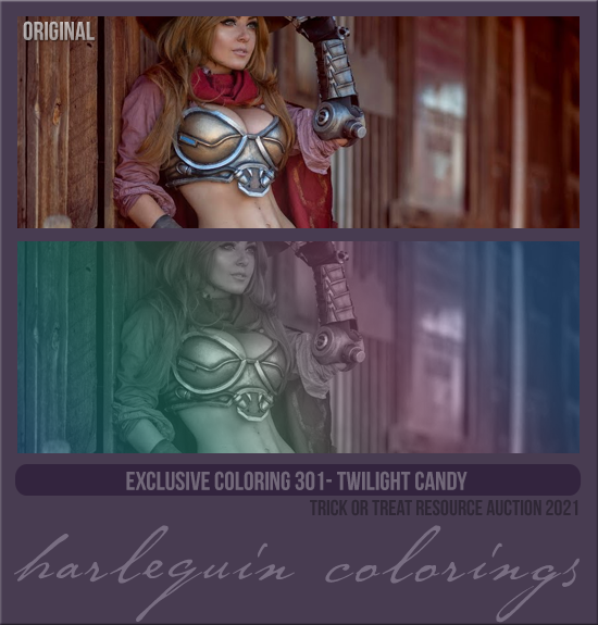 EXCLUSIVE COLORING #301 [TWILIGHT CANDY]
(TRICK OR TREAT RESOURCE AUCTION 2021)
