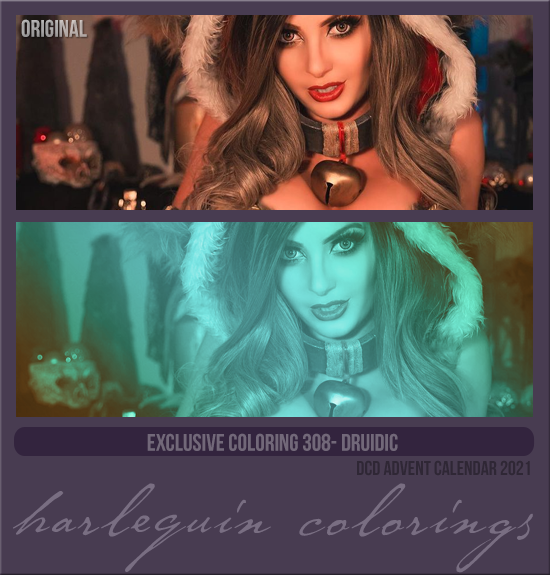 EXCLUSIVE COLORING #308 [DRUDIC]
(ADVENT CALENDAR: 2021)
