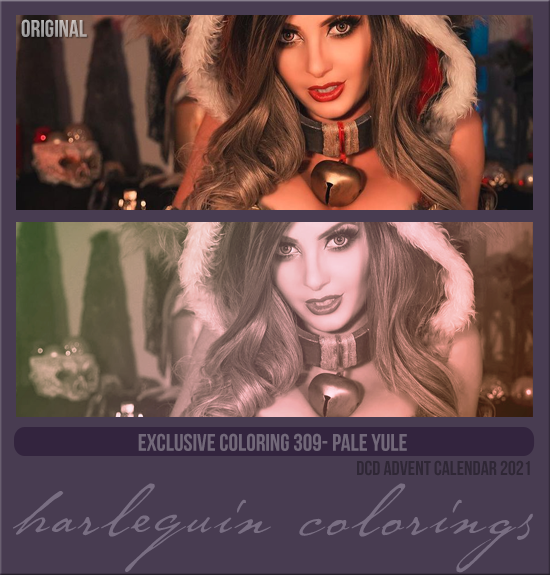 EXCLUSIVE COLORING #309 [PALE YULE]
(ADVENT CALENDAR: 2021)
