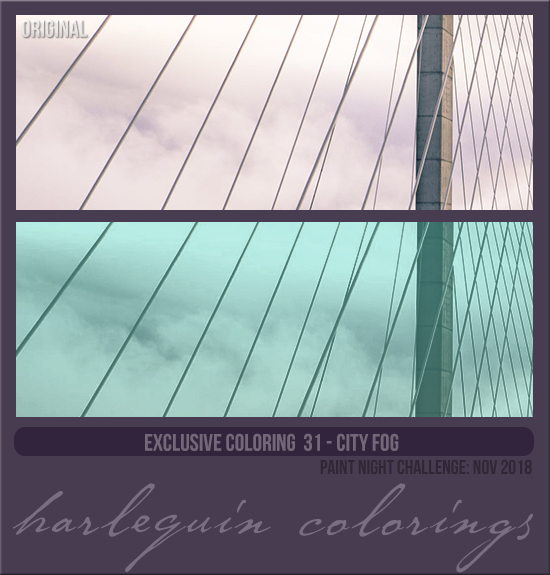 EXCLUSIVE COLORING #031  [CITY FOG]
