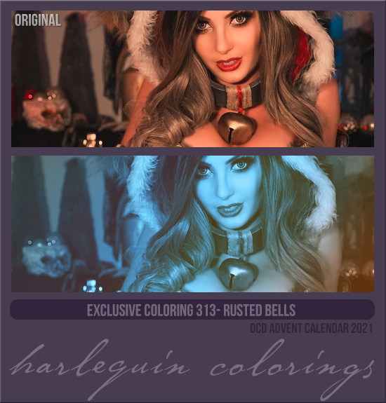 EXCLUSIVE COLORING #313 [RUSTED BELLS]
(ADVENT CALENDAR 2021)
