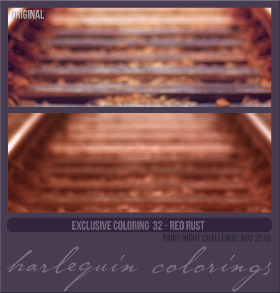 EXCLUSIVE COLORING #032  [RED RUST]
