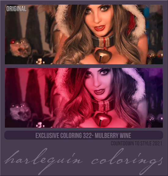 EXCLUSIVE COLORING #322 [MULBERRY WINE]
(COUNTDOWN TO STYLE 2021)
