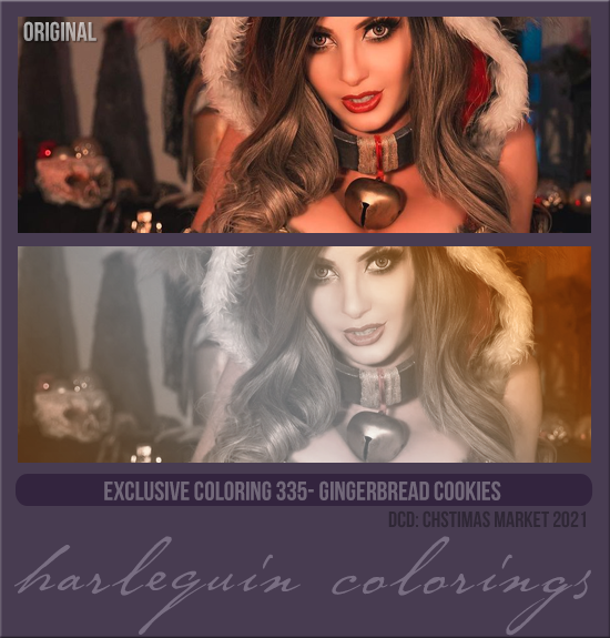 EXCLUSIVE COLORING #335 [GINGERBREAD COOKIES]
(CHRISTMAS MARKET 2021)
