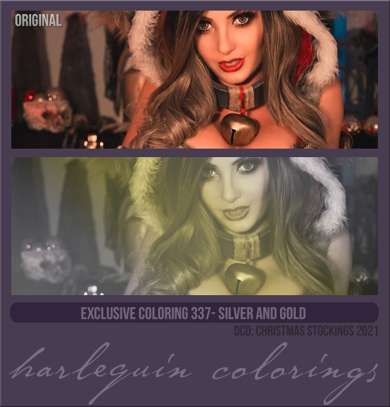 EXCLUSIVE COLORING #337 [SILVER AND GOLD]
