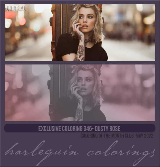 EXCLUSIVE COLORING #345 [DUSTY ROSE]
AVAILABLE DECEMBER 2023 (Coloring of the Month Club 2022)
