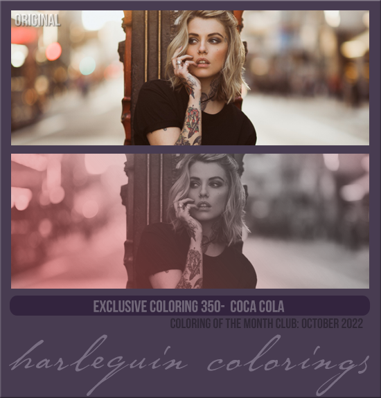 EXCLUSIVE COLORING #350 [COCA COLA]
AVAILABLE DECEMBER 2023 (Coloring of the Month Club 2022)
