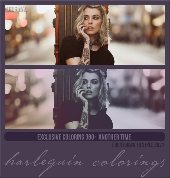 EXCLUSIVE COLORING #360 [ANOTHER TIME]
(COUNTDOWN TO STYLE: 2021)
