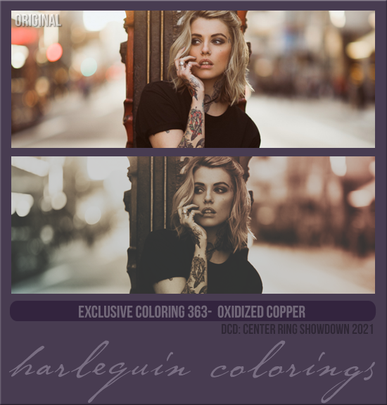 EXCLUSIVE COLORING #363 [OXIDIZED COPPER]
