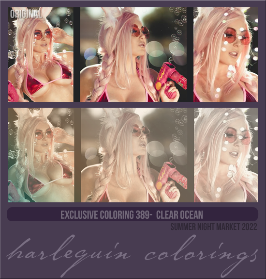 EXCLUSIVE COLORING #389 [CLEAR OCEAN] 
AVAILABLE AUGUST 2023
