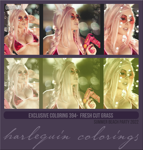 EXCLUSIVE COLORING #394 [FRESH CUT GRASS] 
AVAILABLE AUGUST 2023
