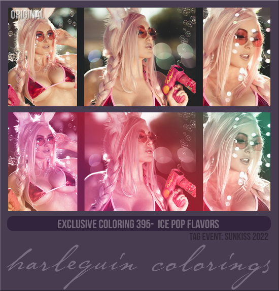 EXCLUSIVE COLORING #395 [ICE POP FLAVORS]
AVAILABLE AUGUST 2023
