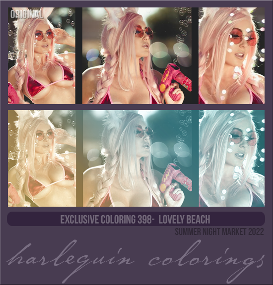 EXCLUSIVE COLORING #398 [LOVELY BEACH] 
AVAILABLE AUGUST 2023
