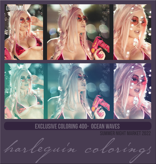 EXCLUSIVE COLORING #400 [OCEAN WAVES]
AVAILABLE AUGUST 2023
