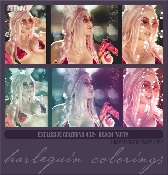 EXCLUSIVE COLORING #402 [BEACH PARTY]
AVAILABLE AUGUST 2023
