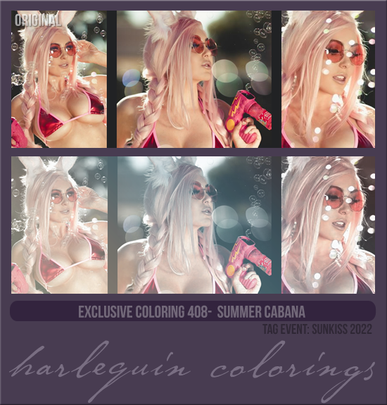 EXCLUSIVE COLORING #408 [SUMMER CABANA] 
AVAILABLE AUGUST 2023
