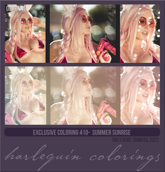 EXCLUSIVE COLORING #410 [SUMMER SUNRISE] 
AVAILABLE AUGUST 2023
