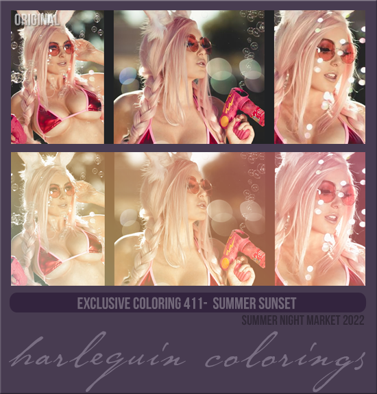 EXCLUSIVE COLORING #411 [SUMMER SUNSET]
AVAILABLE AUGUST 2023
