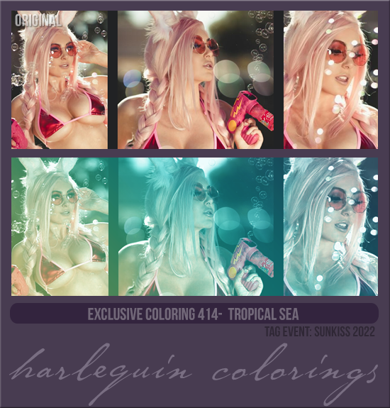 EXCLUSIVE COLORING #414 [TROPICAL SEA]
AVAILABLE AUGUST 2023
