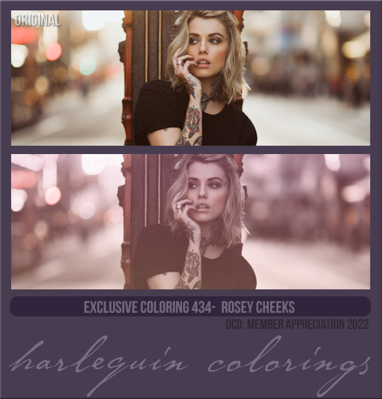 EXCLUSIVE COLORING #434 [ROSEY CHEEKS] 
AVAILABLE JANUARY 2023 (MEMBERS APPRECIATION 2022)
