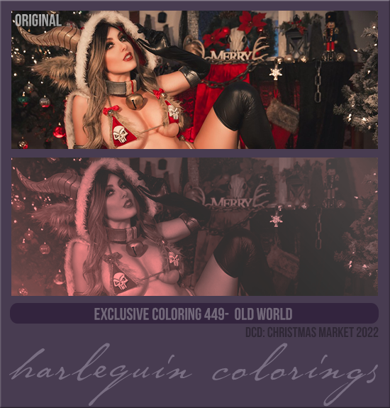 EXCLUSIVE COLORING #449 [OLD WORLD]
AVAILABLE DECEMBER 2023 (CHRISTMAS MARKET 2022)
