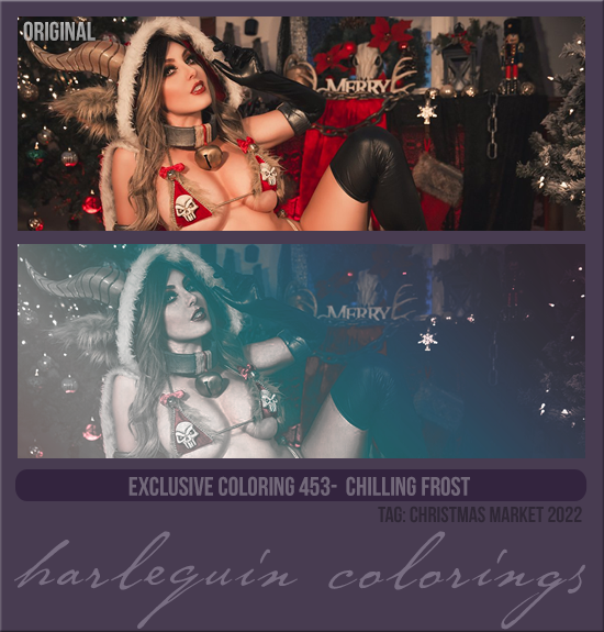 EXCLUSIVE COLORING #453 [CHILLING FROST]
AVAILABLE DECEMBER 2023 (TAG CHRISTMAS MARKET 2022)
