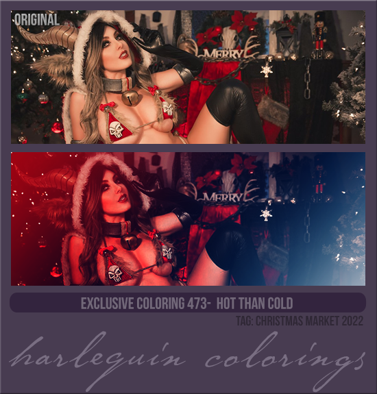 EXCLUSIVE COLORING #473 [HOT THEN COLD]
AVAILABLE DECEMBER 2023 (TAG CHRISTMAS MARKET 2022)
