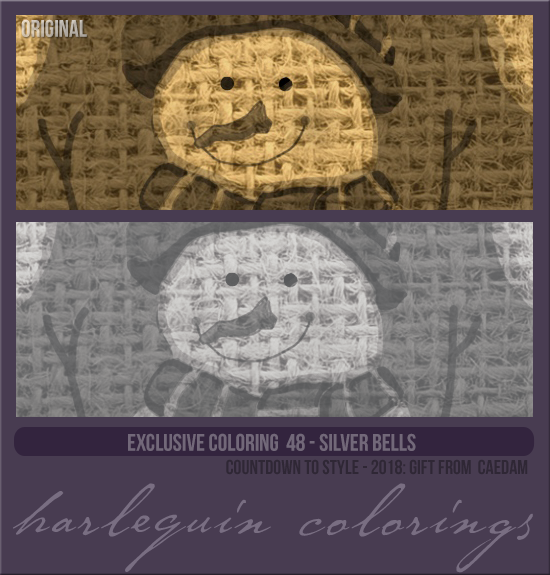 EXCLUSIVE COLORING #048  [SILVER BELLS]
