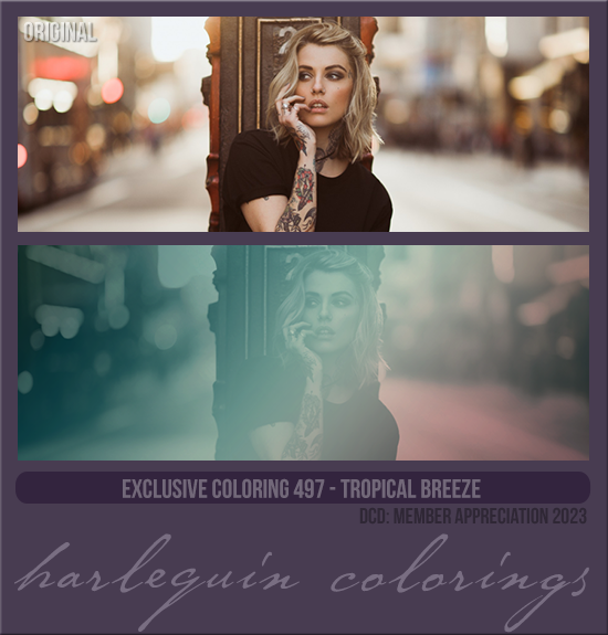 EXCLUSIVE COLORING #497 [TROPICAL BREEZE]
AVAILABLE SEPTEMBER 2024 (Members Appreciation 2023)
