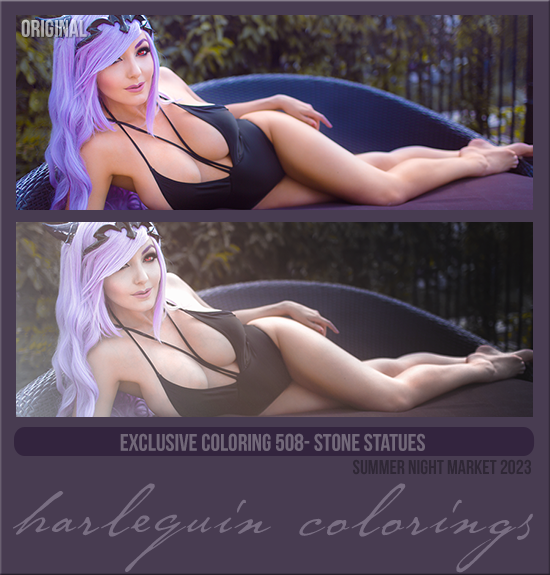 EXCLUSIVE COLORING #508 [STONE STATUES]
AVAILABLE AUGUST 2024 (SUMMER NIGHT MARKET 2023)
