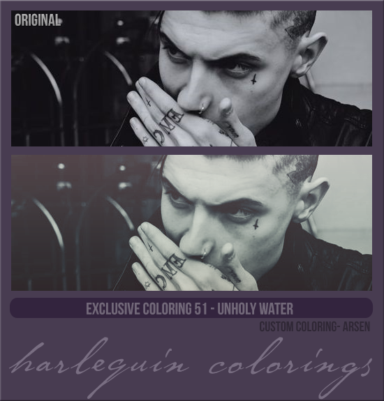 EXCLUSIVE COLORING #051  [UNHOLY WATER]
