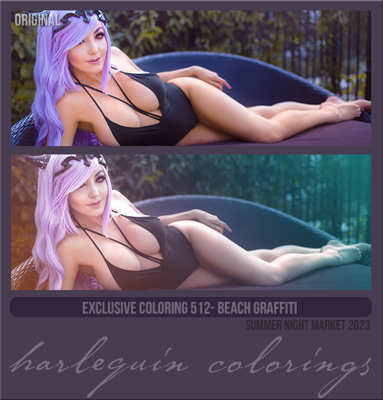 EXCLUSIVE COLORING #512 [BEACH GRAFFITI]
AVAILABLE AUGUST 2024 (SUMMER NIGHT MARKET 2023)
