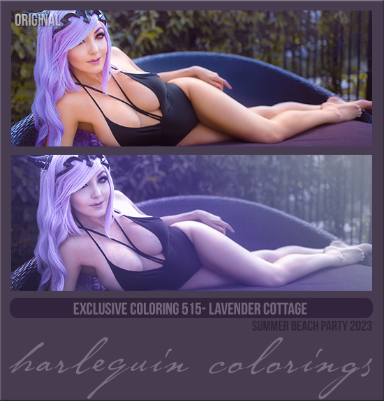 EXCLUSIVE COLORING #515 [LAVENDER COTTAGE]
AVAILABLE AUGUST 2024 (SUMMER BEACH PARTY 2023)
