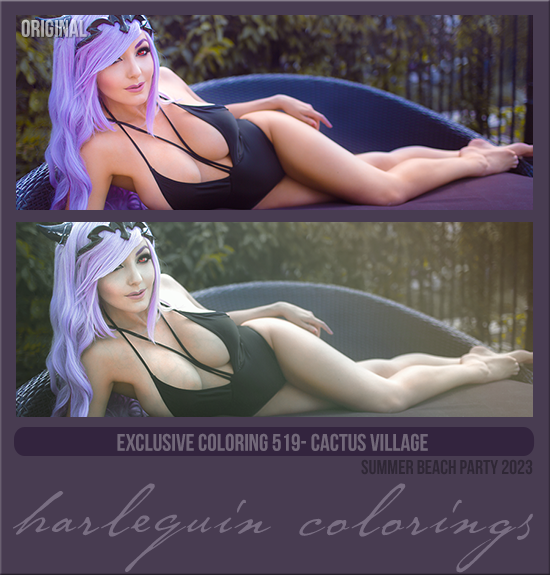 EXCLUSIVE COLORING #519 [CACTUS VILLAGE]
AVAILABLE AUGUST 2024 (SUMMER BEACH PARTY 2023)
