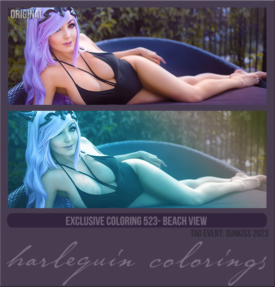 EXCLUSIVE COLORING #523 [BEACH VIEW]
AVAILABLE AUGUST 2024 (TAG: SUNKISS 2023)
