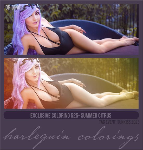 EXCLUSIVE COLORING #525 [SUMMER CITRUS]
AVAILABLE AUGUST 2024 (TAG: SUNKISS 2023)
