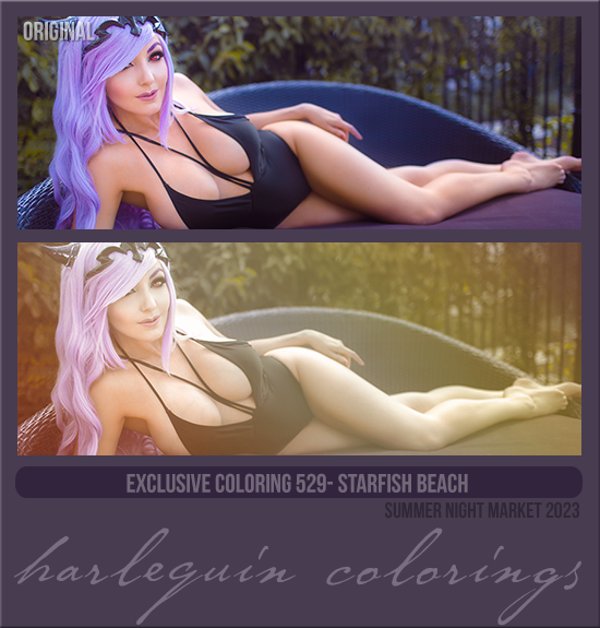 EXCLUSIVE COLORING #529 [STARFISH BEACH]
AVAILABLE AUGUST 2024 (SUMMER NIGHT MARKET 2023)
