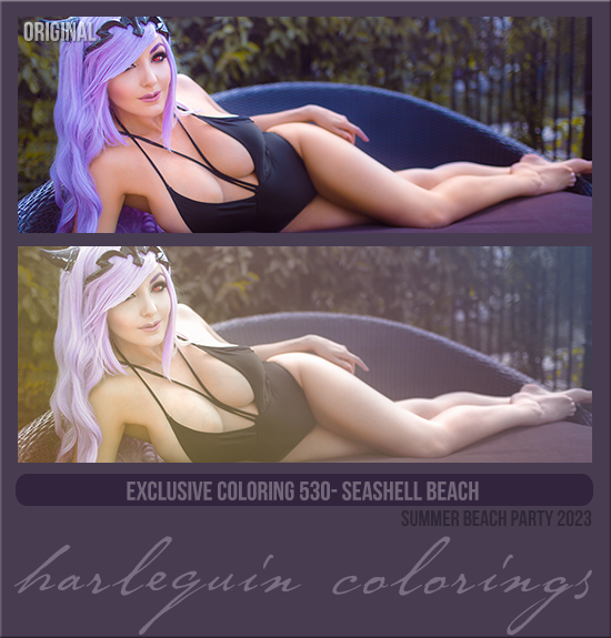 EXCLUSIVE COLORING #530 [SEASHELL BEACH]
AVAILABLE AUGUST 2024 (SUMMER BEACH PARTY 2023)
