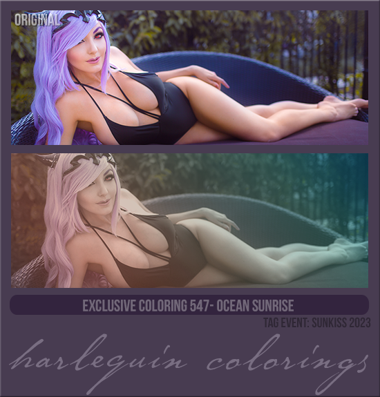 EXCLUSIVE COLORING #547 [OCEAN SUNRISE]
AVAILABLE AUGUST 2024 (TAG: SUNKISS 2023)
