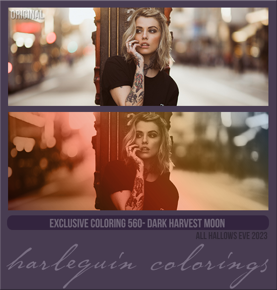 EXCLUSIVE COLORING #560 [DARK HARVEST MOON]
AVAILABLE OCTOBER 2024 (ALL HALLOWS EVE 2023)
