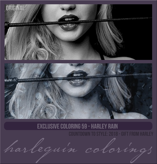 EXCLUSIVE COLORING #059  [HARLEY RAIN]
