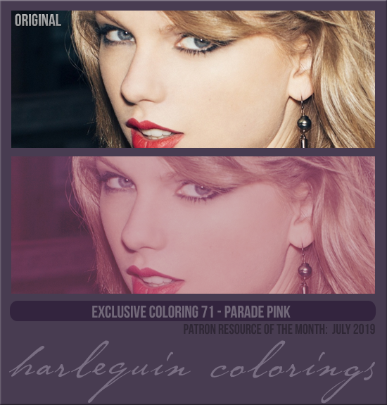 EXCLUSIVE COLORING #071  [PARADE PINK] 
