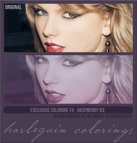 EXCLUSIVE COLORING #074  [RASPBERRY ICE]
