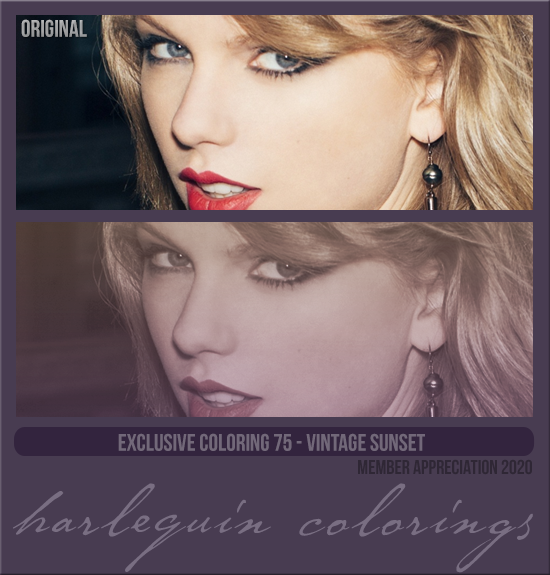 EXCLUSIVE COLORING #075 [VINTAGE SUNSET]
