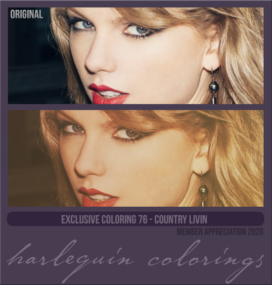 EXCLUSIVE COLORING #076  [COUNTRY LIVIN]
