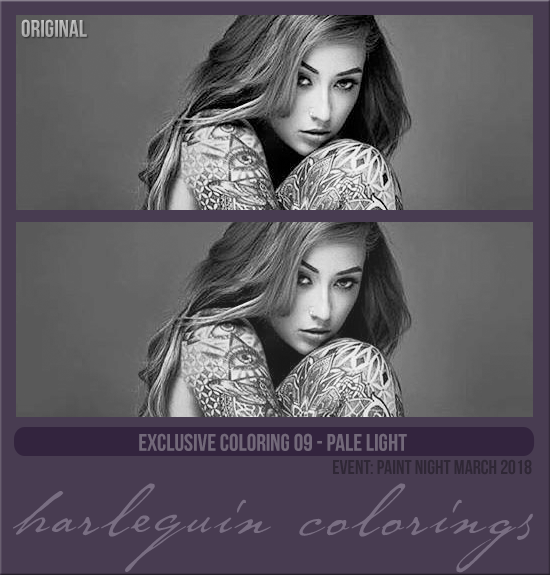 EXCLUSIVE COLORING #009  [PALE LIGHT]
